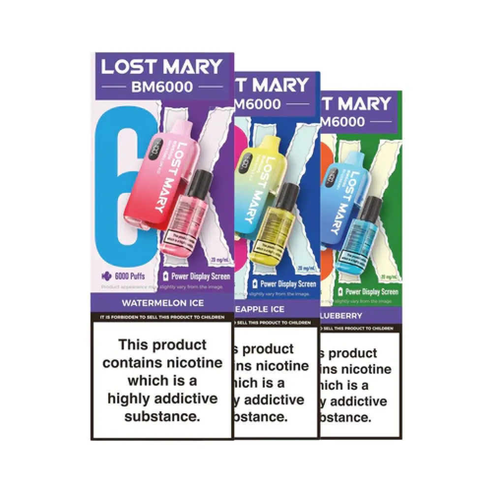 LOST MARY BM6000 WEGWERP VAPE KIT